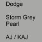 Preview: Dodge, Storm Grey Pearl, AJ / KAJ.